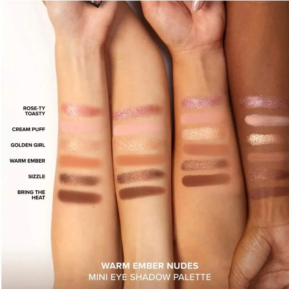 Too Faced Warm Ember Nudes Palette Born This Way Complexion-Inspired Eyeshadow